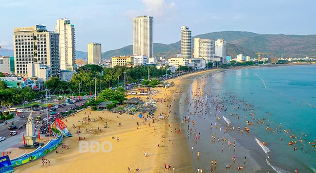 Biển trung tâm Quy Nhơn